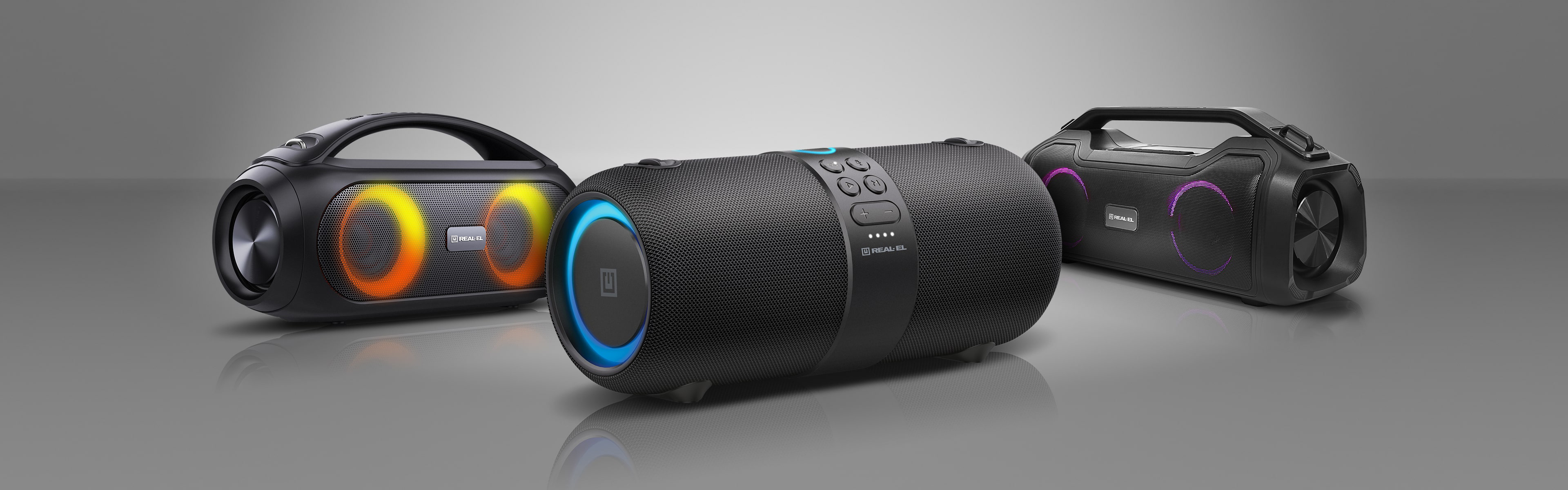 More details New REAL-EL boomboxes